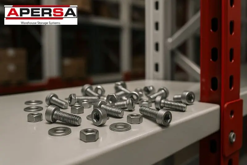 Estanterias industriales con tornillos