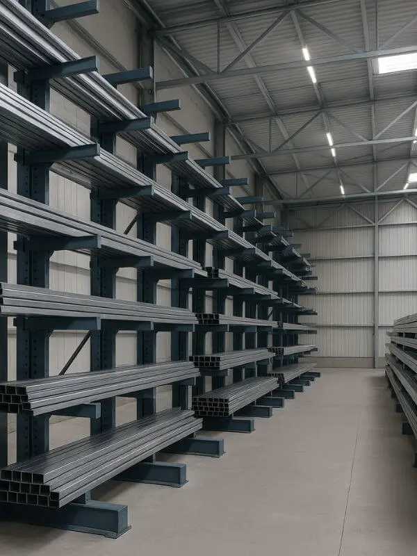 Estanterías para perfiles metálicos