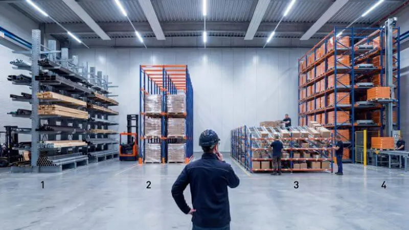 tipos de sistemas de almacenamiento industrial
